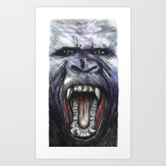 King Kong Art Print