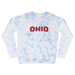 Ohio - Red Crewneck Sweatshirt