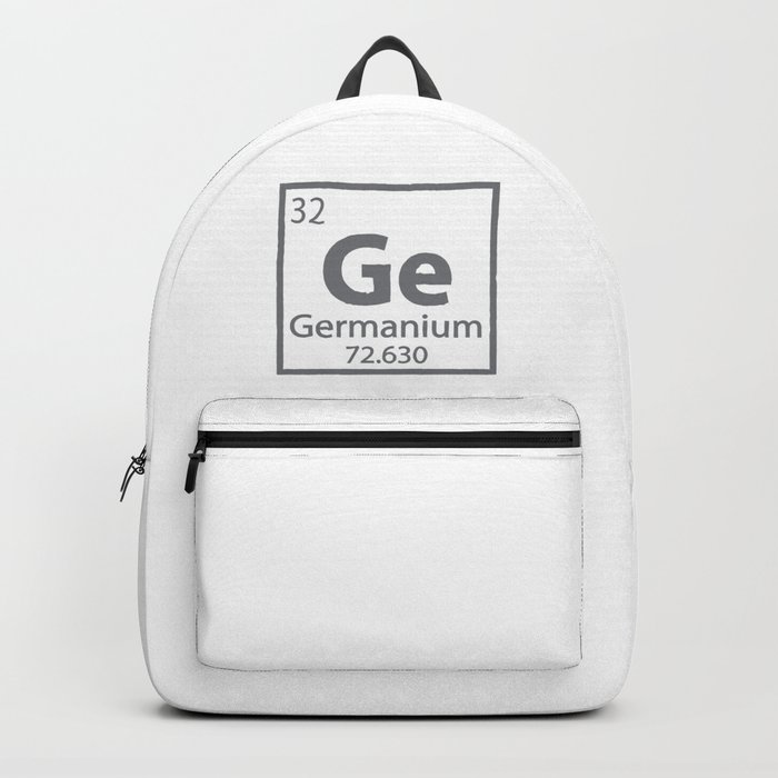 Germanium - Germany Science Periodic Table Backpack