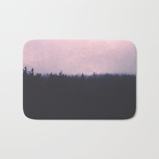 Seamless forest Bath Mat