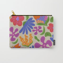 Flower Fantasy Carry-All Pouch