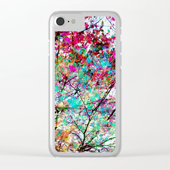 Autumn 8 Clear iPhone Case