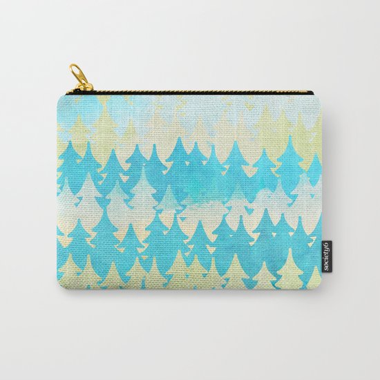 The secret forest -on a wonderful day - Abstract tree pattern Carry-All Pouch