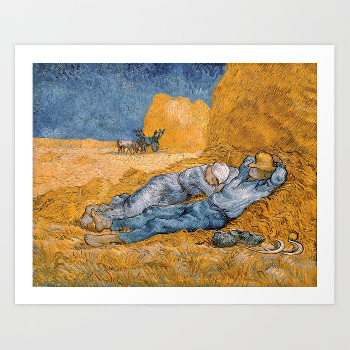 Van Gogh - Siesta Art Print