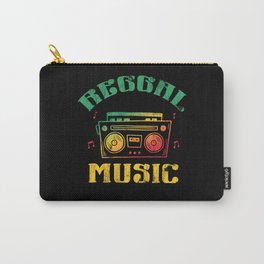 Reggal Music Design For Reggae Music Lovers Carry-All Pouch