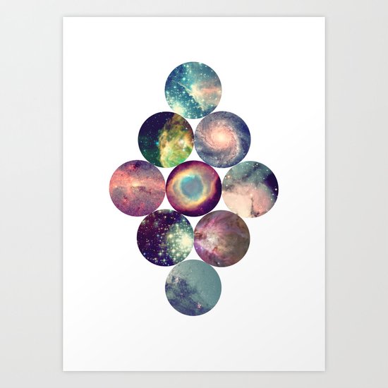 Galaxy Art Print