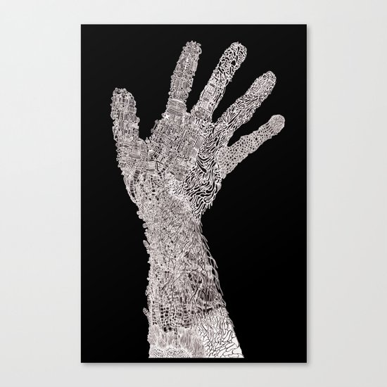 Hand Canvas Print