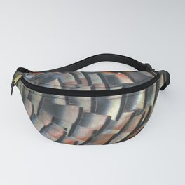 Turkey Feathers Iridescent Fanny Pack