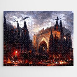 Lucifer Palace in Hell Jigsaw Puzzle