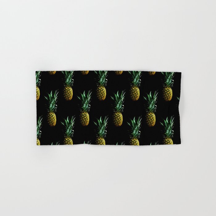 Pineapple Portrait Hand & Bath Towel