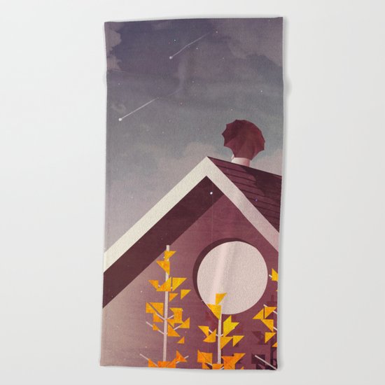 Shooting Stars Beach Towel