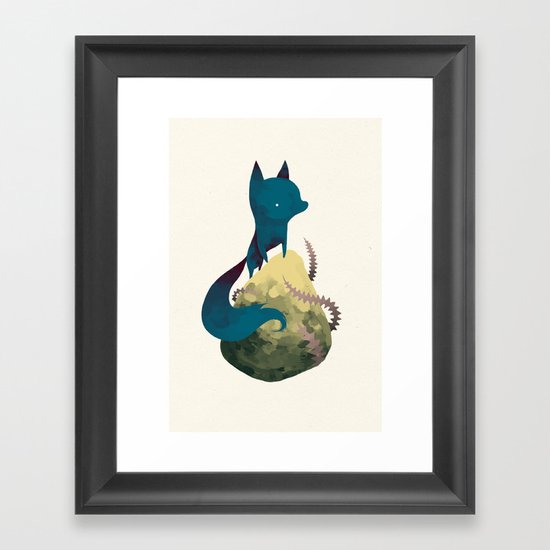 blacko Framed Art Print