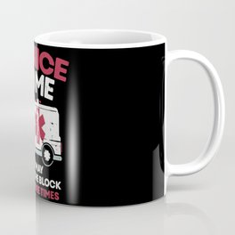 Be nice to me or I may circle the block a few more times - Funny EMT Gift Coffee Mug