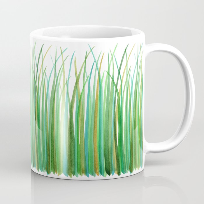 Green Grasses Coffee Mug