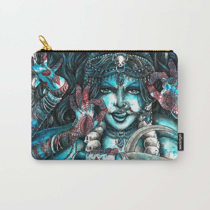 Goddess Kali Carry-All Pouch