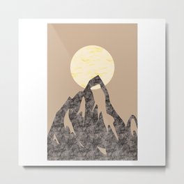 Mountain Metal Print