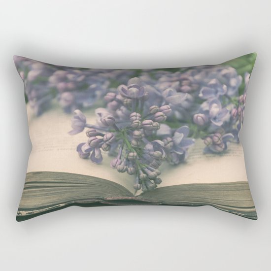 Book of LOVE - Lilacs Syringa Rectangular Pillow