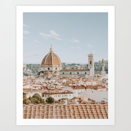 Piazzale Michelangelo / Florence, Italy Art Print