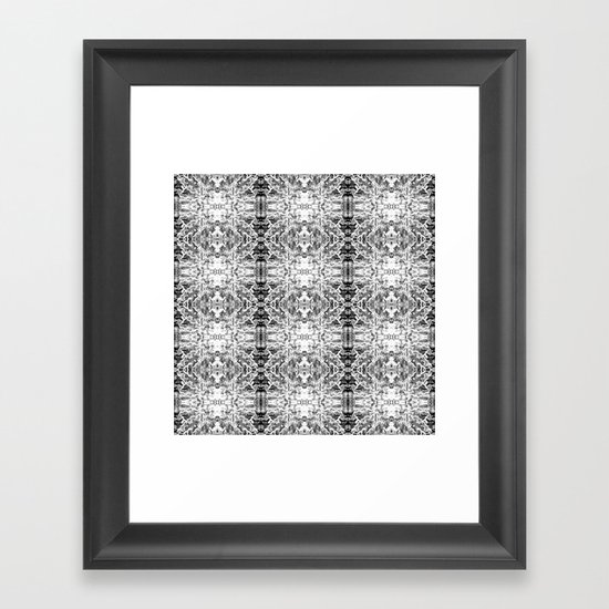 Rage against the Machine - Alt B&W Version Framed Art Print