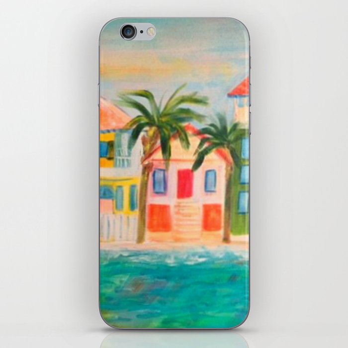 Beach houses iPhone Skin