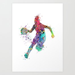 Basketball Player Art Prints For Any Decor Style Society6