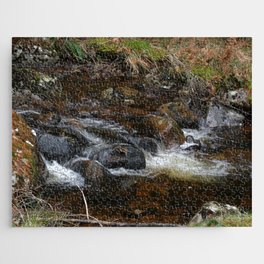 Scottish Highlands Tumbling Water Jigsaw Puzzle