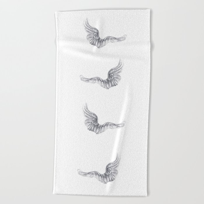 Wings Beach Towel