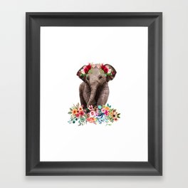 Elephant Framed Art Print