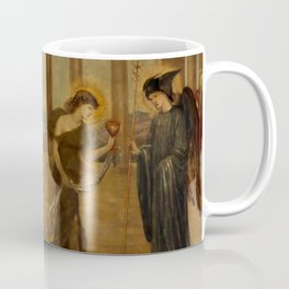 Edward Burne-Jones "Cupid and Psyche - Palace Green Murals - Psyche entering the Portals of Olympus" Coffee Mug