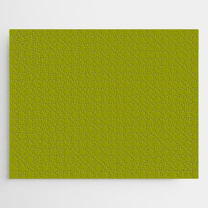 Pea Soup Green Jigsaw Puzzle