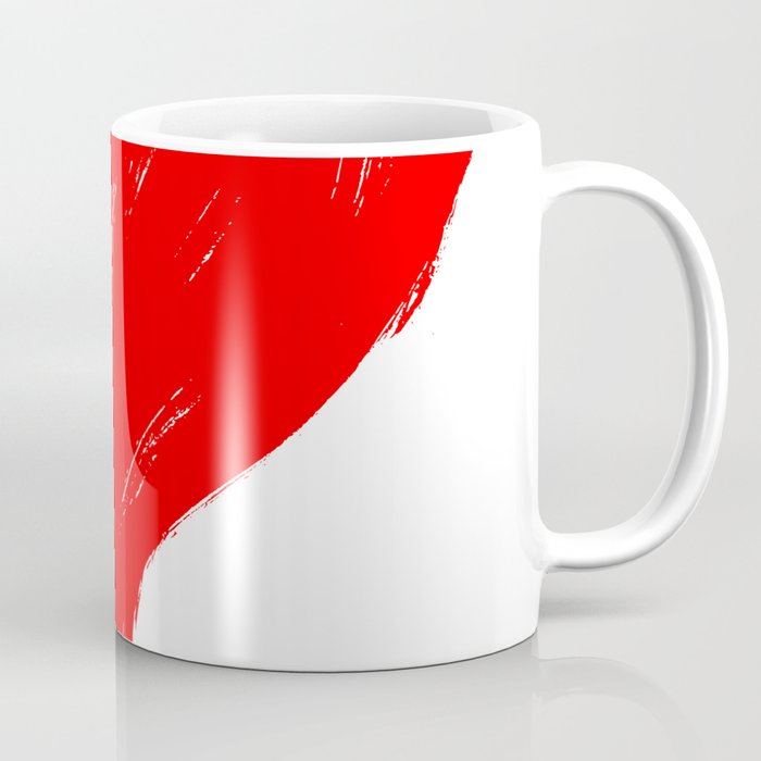 Red Heart Painting Coffee Mug By Gomeans Society6