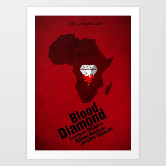 Blood Diamond Poster Art Print