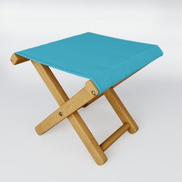 Ocean Blue Folding Stool