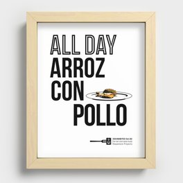 Arroz Con Pollo Recessed Framed Print
