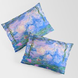 Water Lilies Claude Monet Restored Pillow Sham