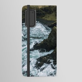 Castle Ruin by the Irish Sea Android Wallet Case