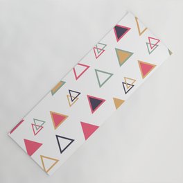 Lovely Triangles  Yoga Mat