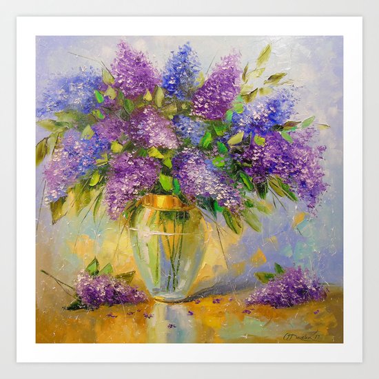 Lilacs Art Print
