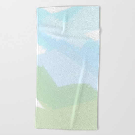 A Summer Day Beach Towel