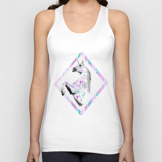 TWIN SHADOW by Vasare Nar and Kris Tate Unisex Tank Top