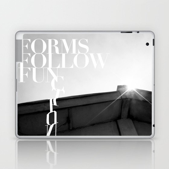 from follow fun Laptop & iPad Skin