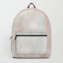 Softest blush pink marble Backpack