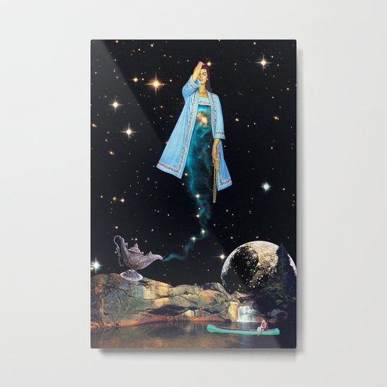 The Genie Metal Print