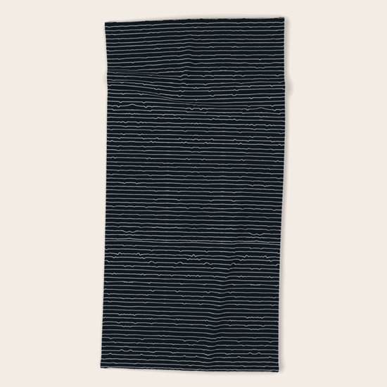 Lines Beach Towel