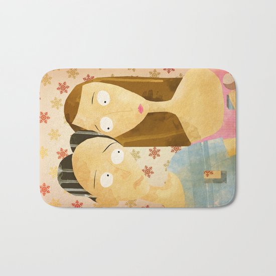 Lovers Bath Mat