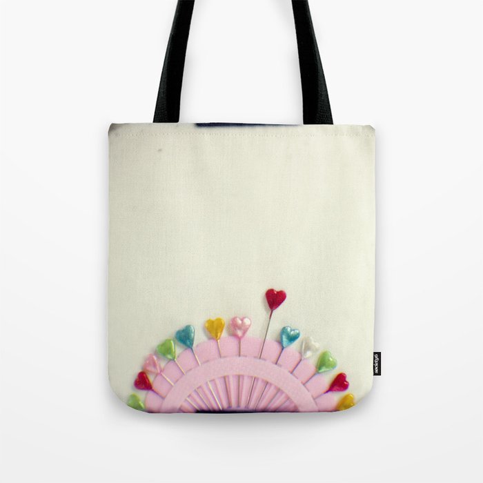 For the love of pins Tote Bag by Gail Griggs
