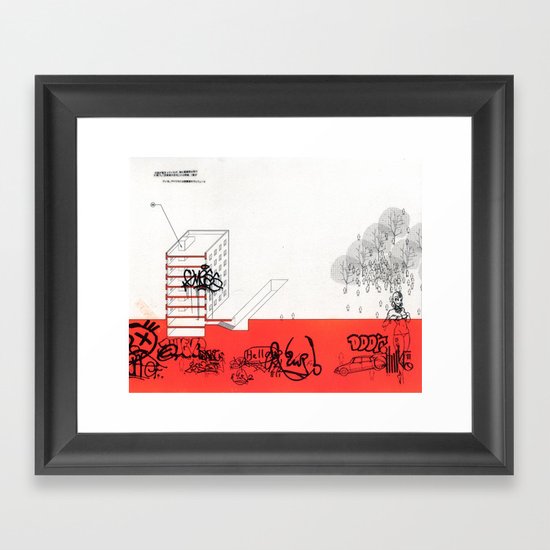 AutoCUNT 09 Framed Art Print