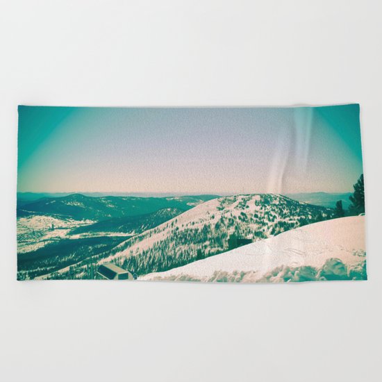 Winter 5 Beach Towel