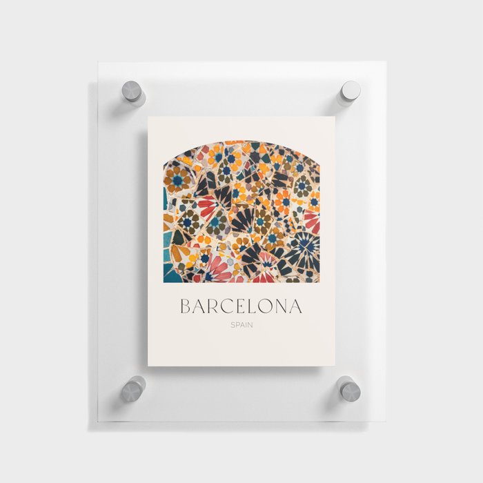 Barcelona Floating Acrylic Print