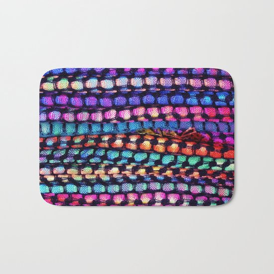 Colourful Layers - JUSTART ©, edited photography Bath Mat